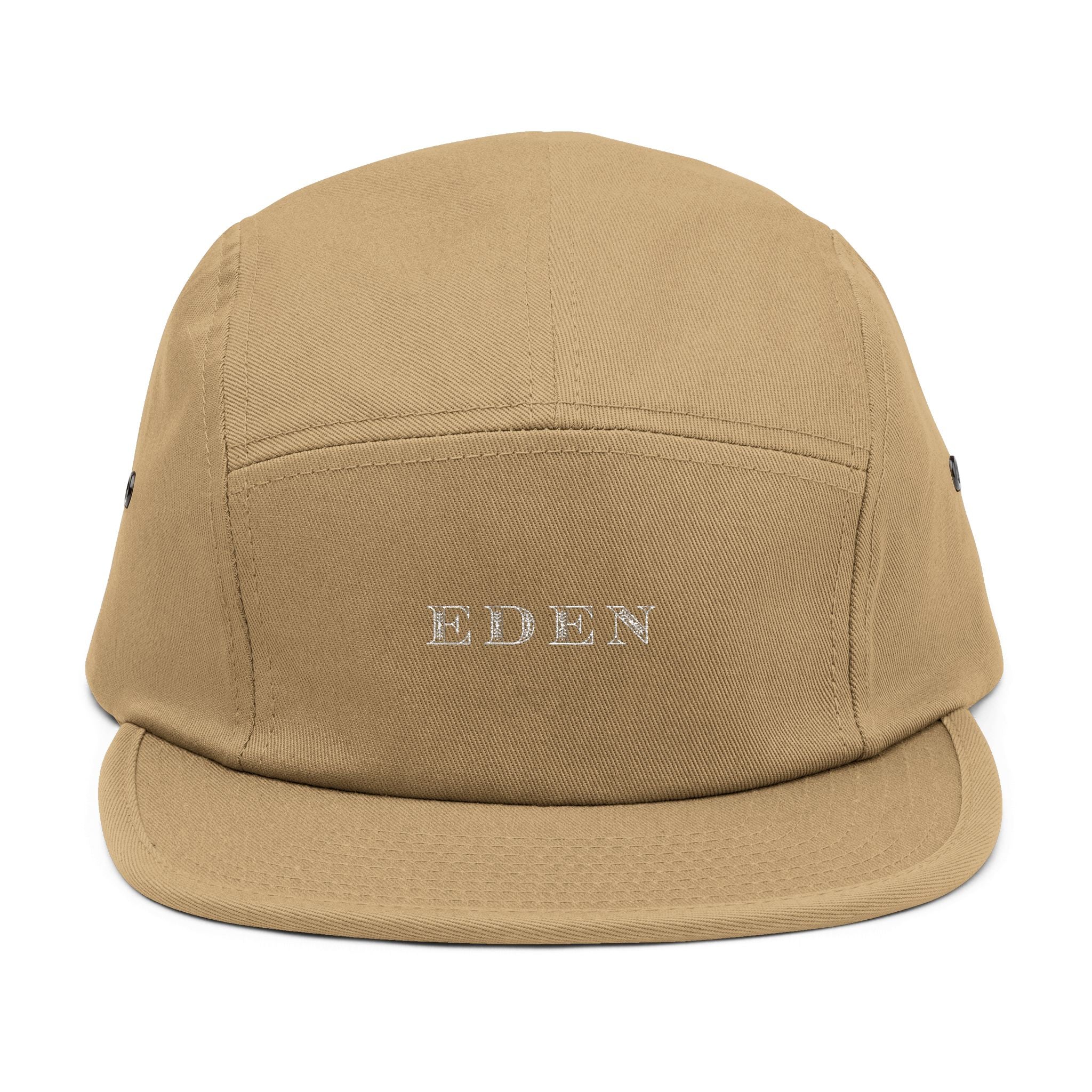 Embroidered  'Eden' —   5-Panel Cap
