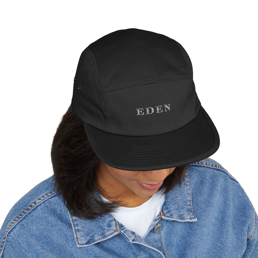 Embroidered  'Eden' —   5-Panel Cap