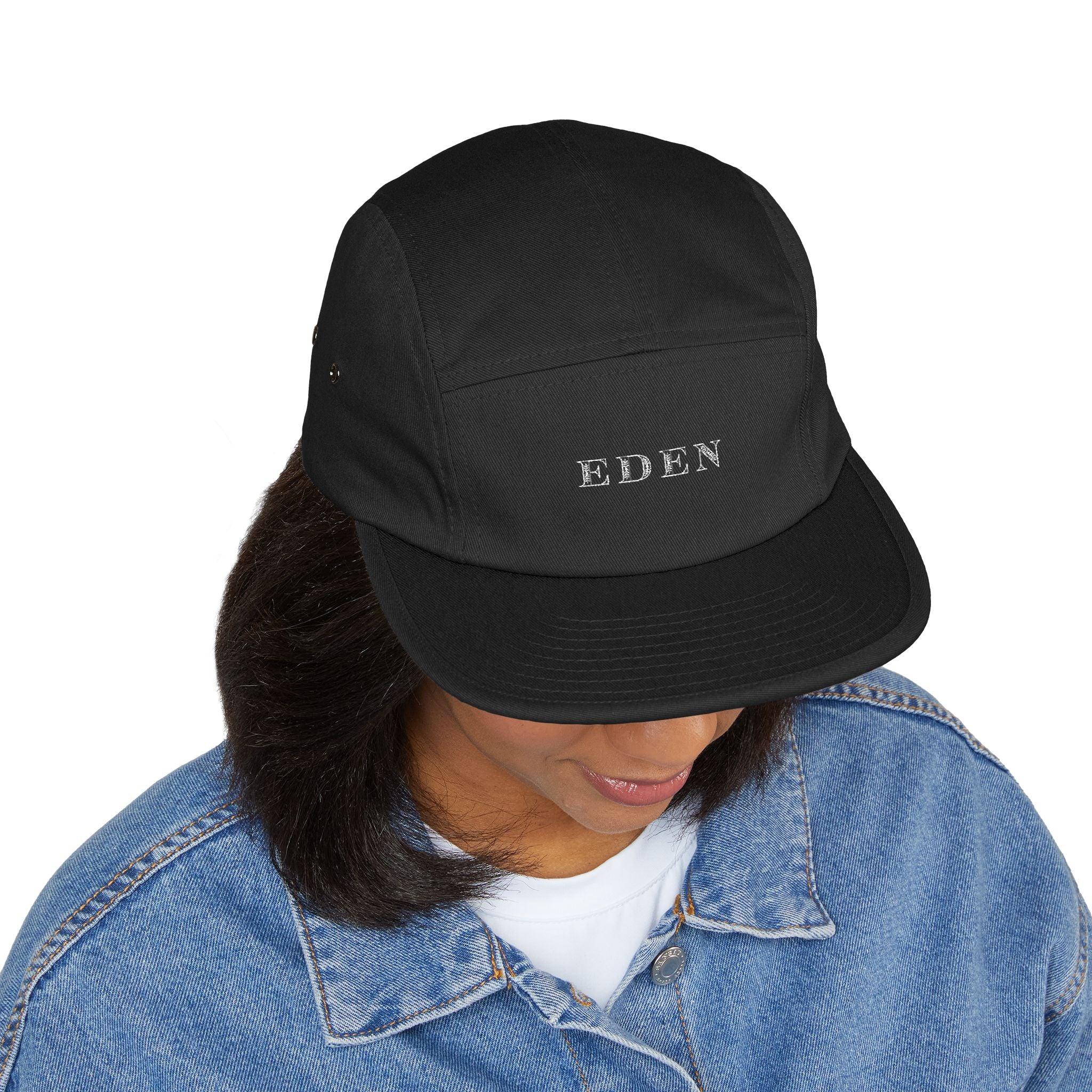 Embroidered  'Eden' —   5-Panel Cap