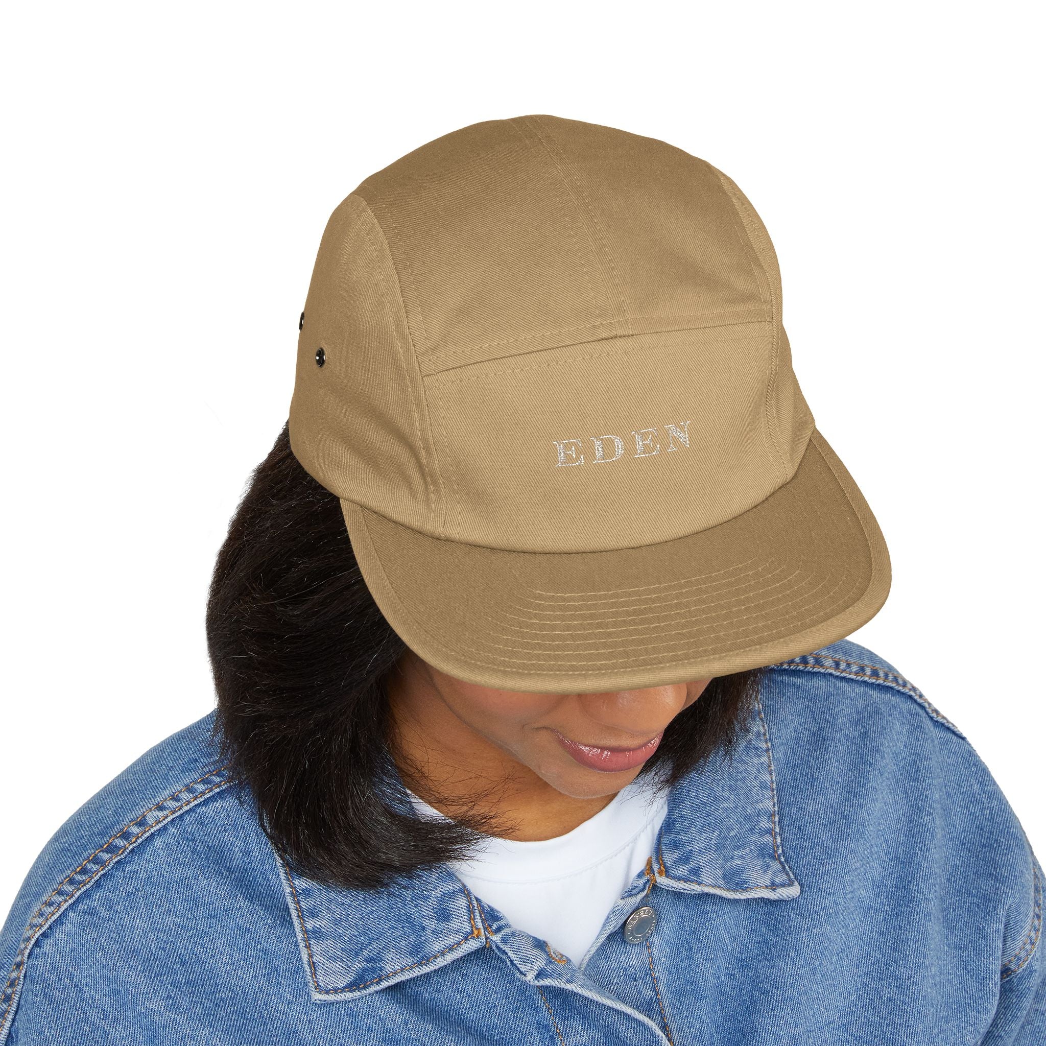Embroidered  'Eden' —   5-Panel Cap