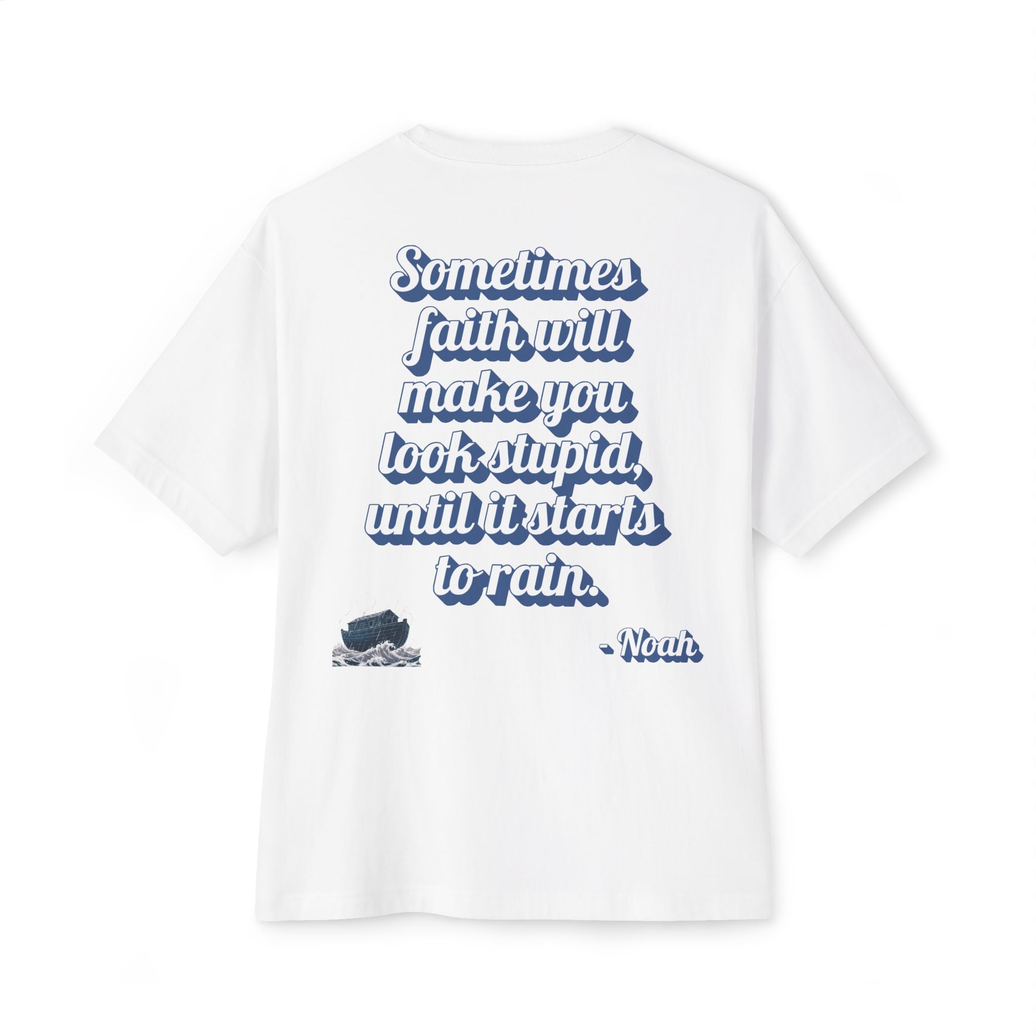 Just Believe – Unisex Oversized Christian Tee | Eden