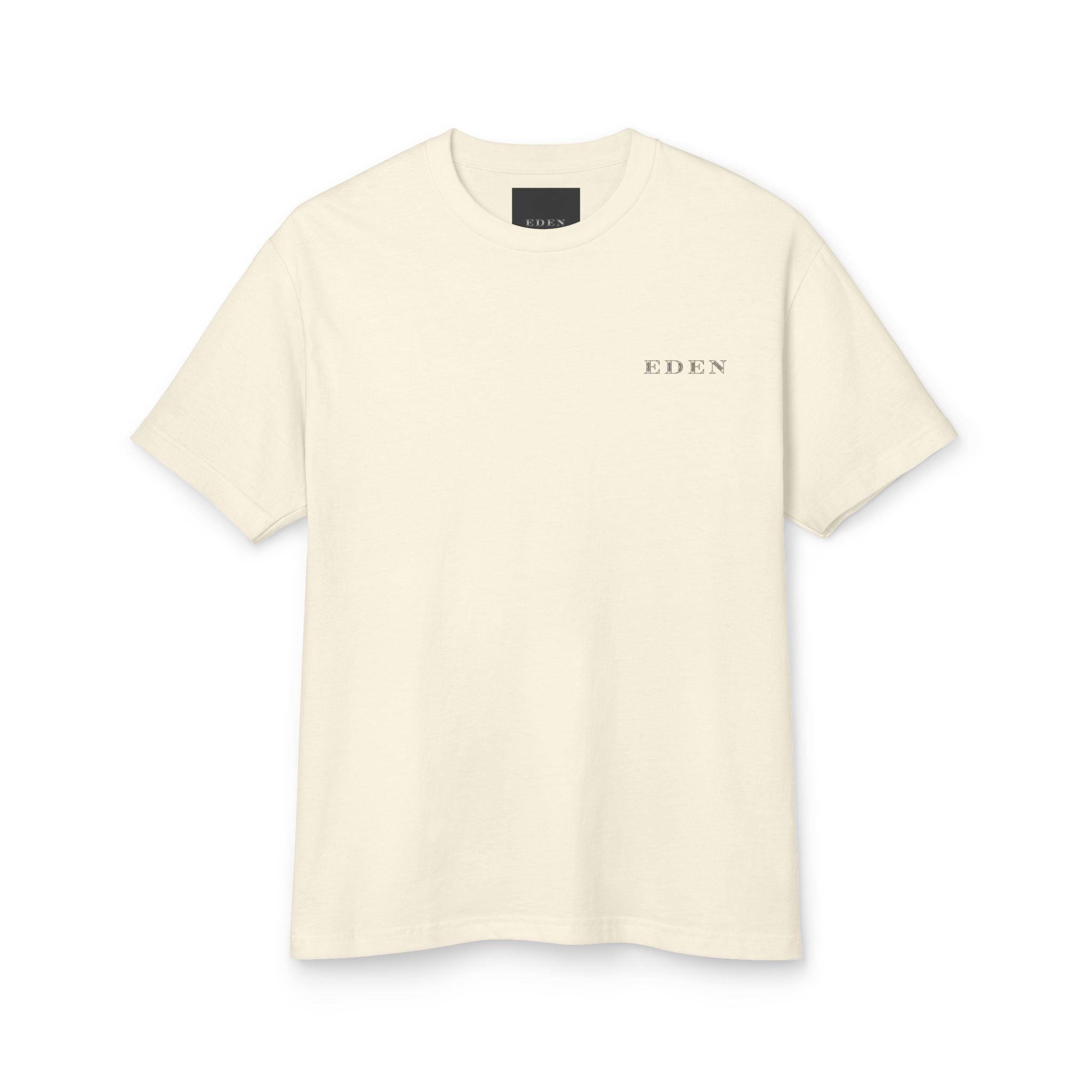 Eden Minimalist Garment-Dyed Cotton Tee