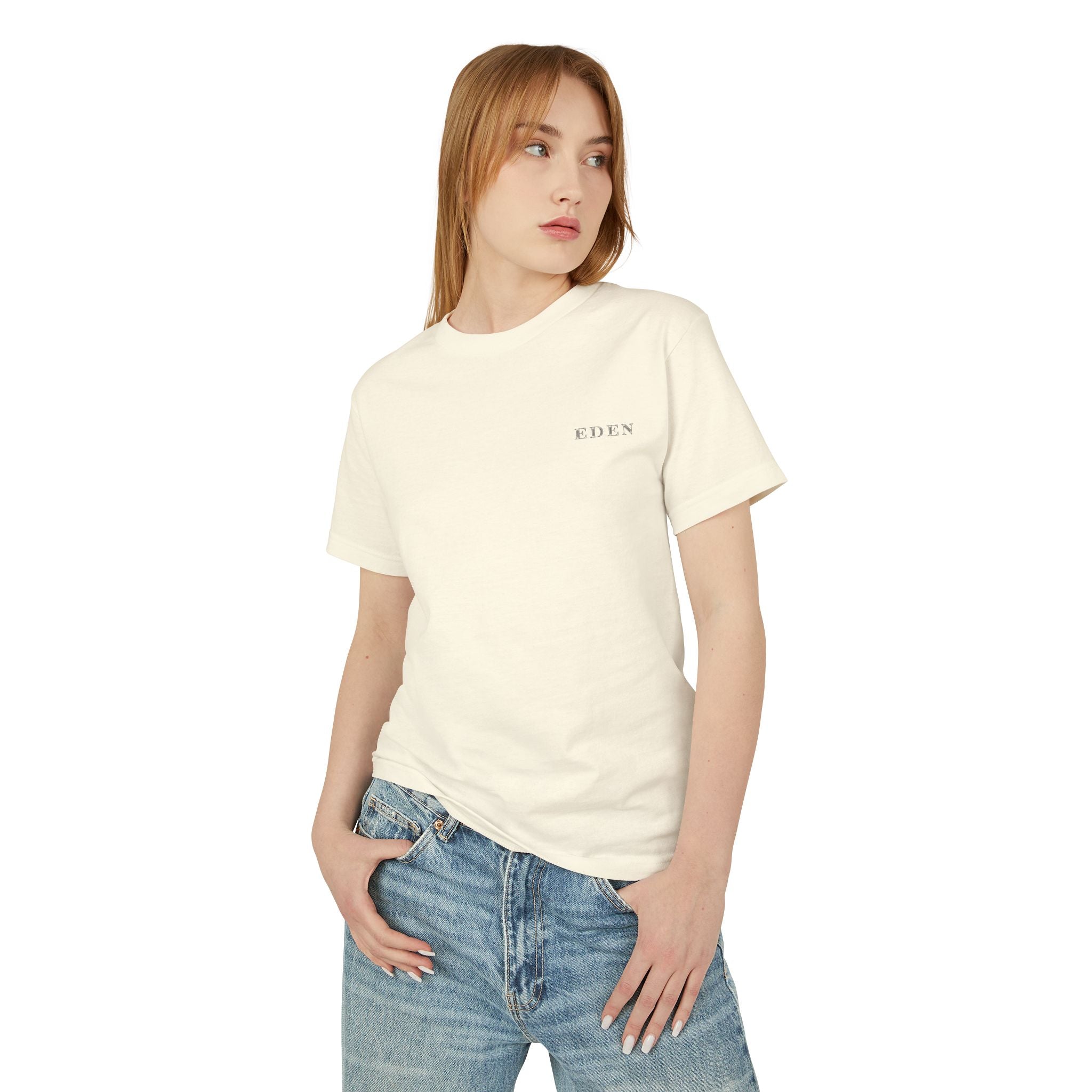 Eden Minimalist Garment-Dyed Cotton Tee
