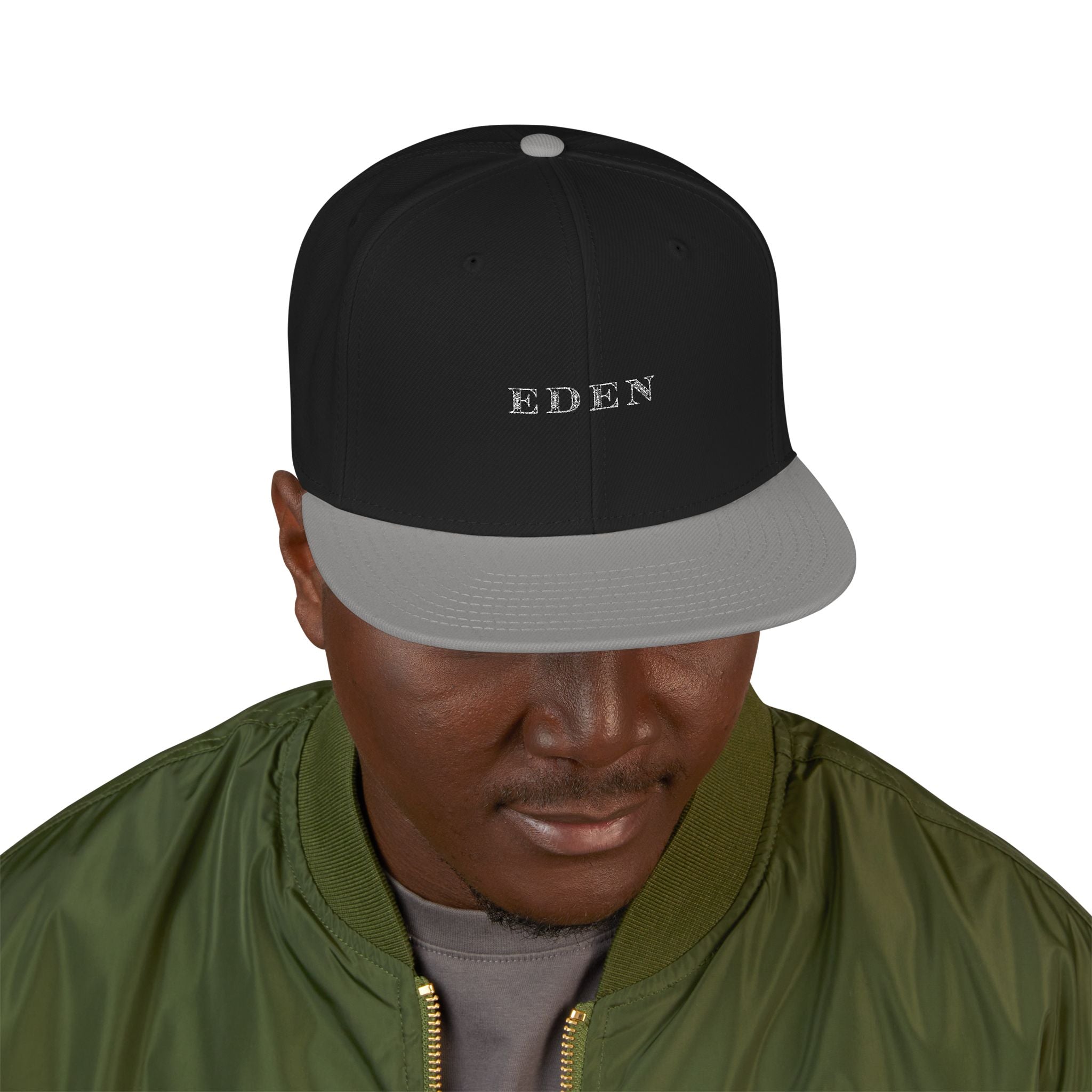 'Eden' Embroidered  — Snapback
