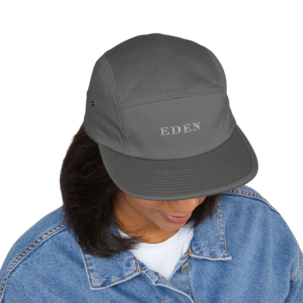 Embroidered  'Eden' —   5-Panel Cap