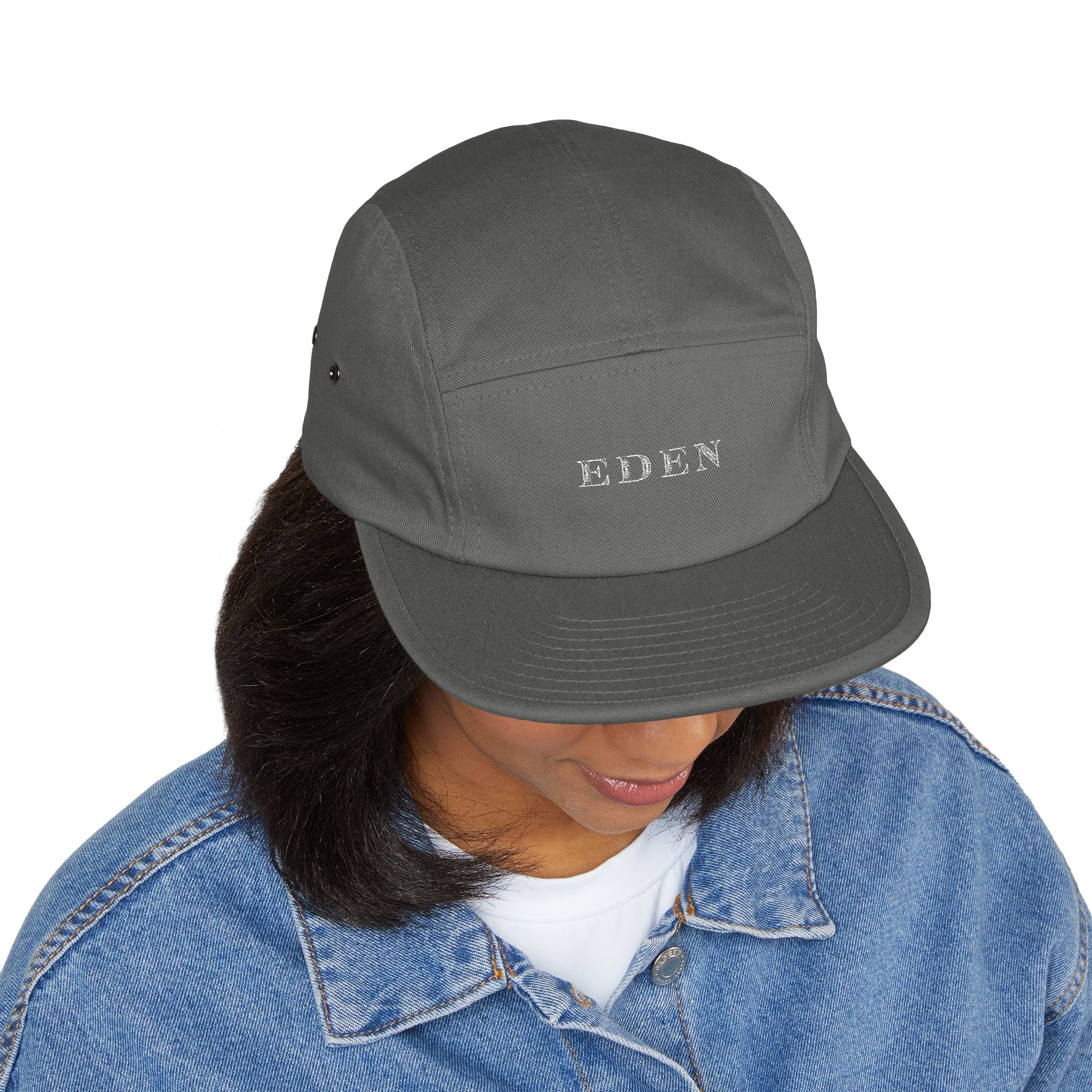 Embroidered  'Eden' —   5-Panel Cap
