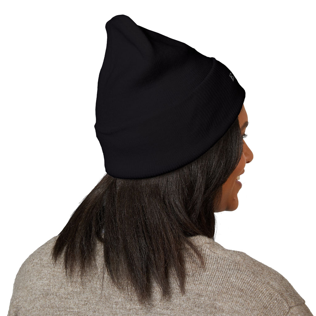 Knit Winter Hat  — Embroidered 'EDEN'