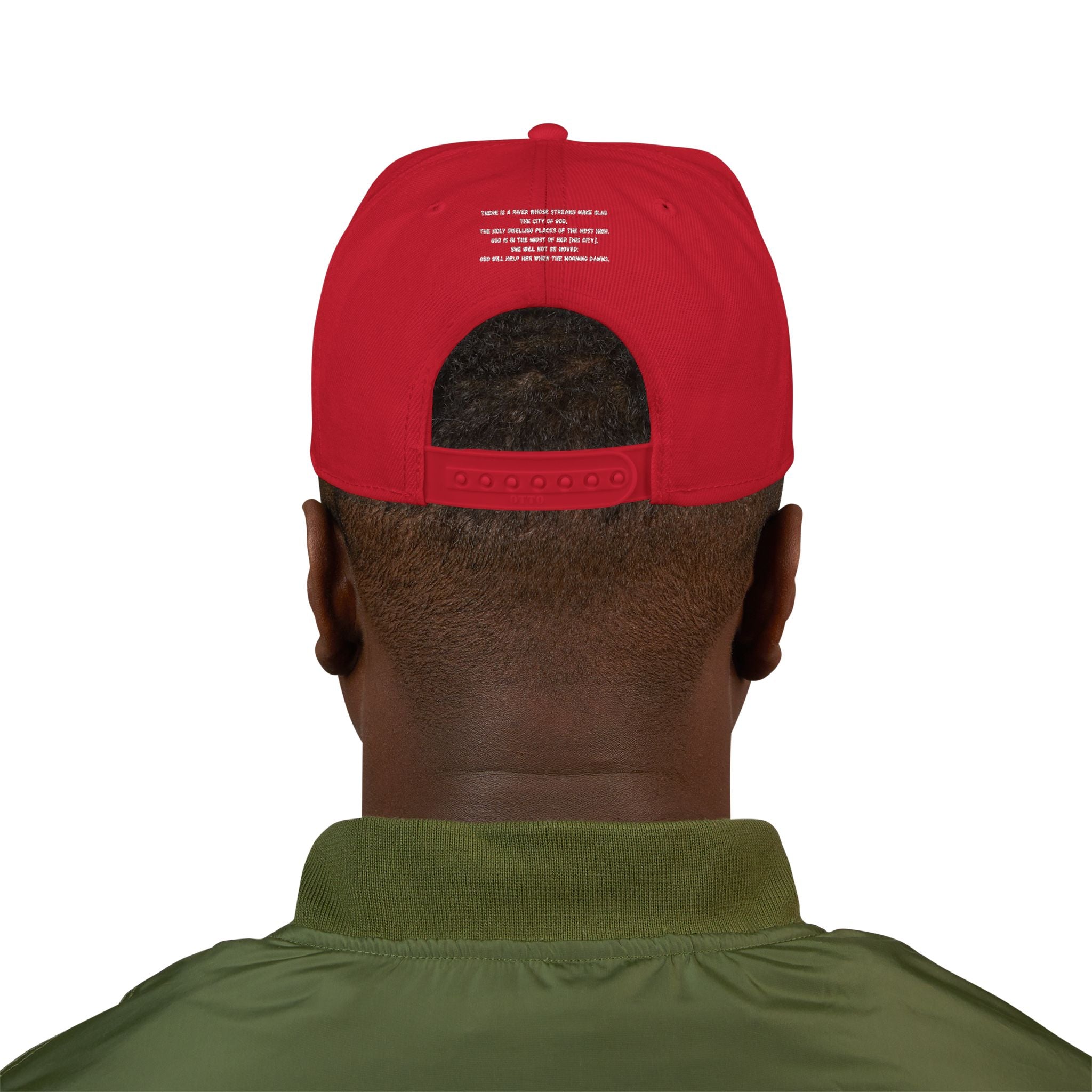 'Eden' Embroidered  — Snapback