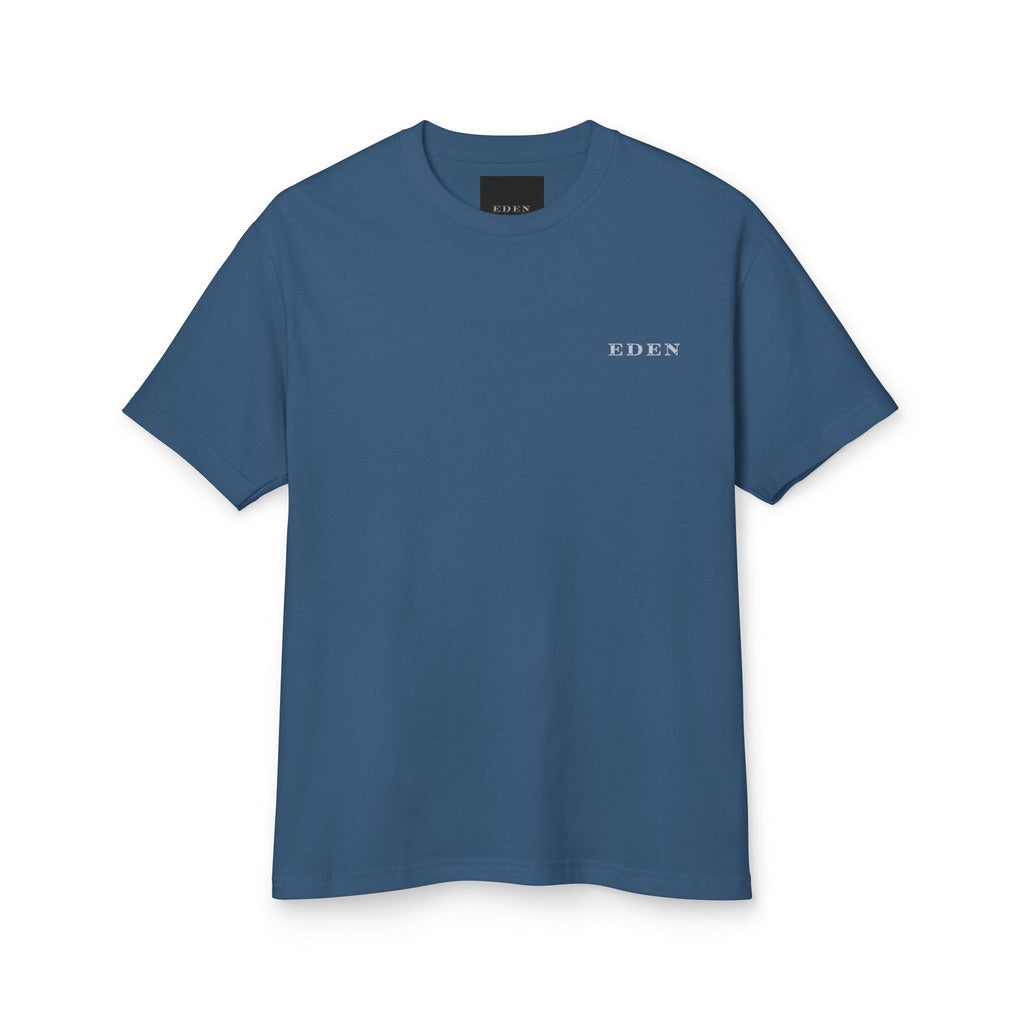 Eden Minimalist Garment-Dyed Cotton Tee