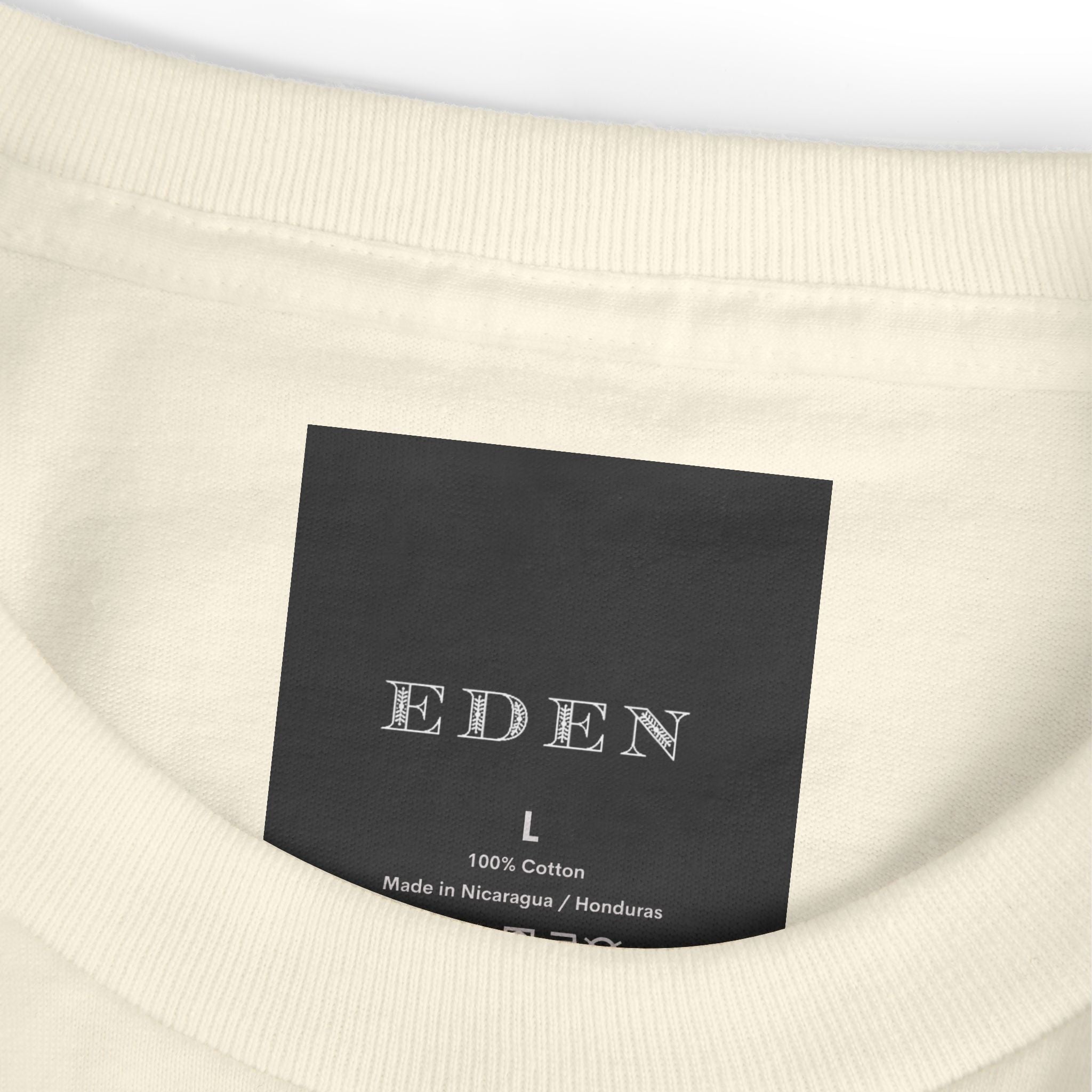 Eden Minimalist Garment-Dyed Cotton Tee