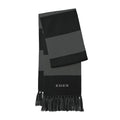 Embroidered Spectator Striped Scarf