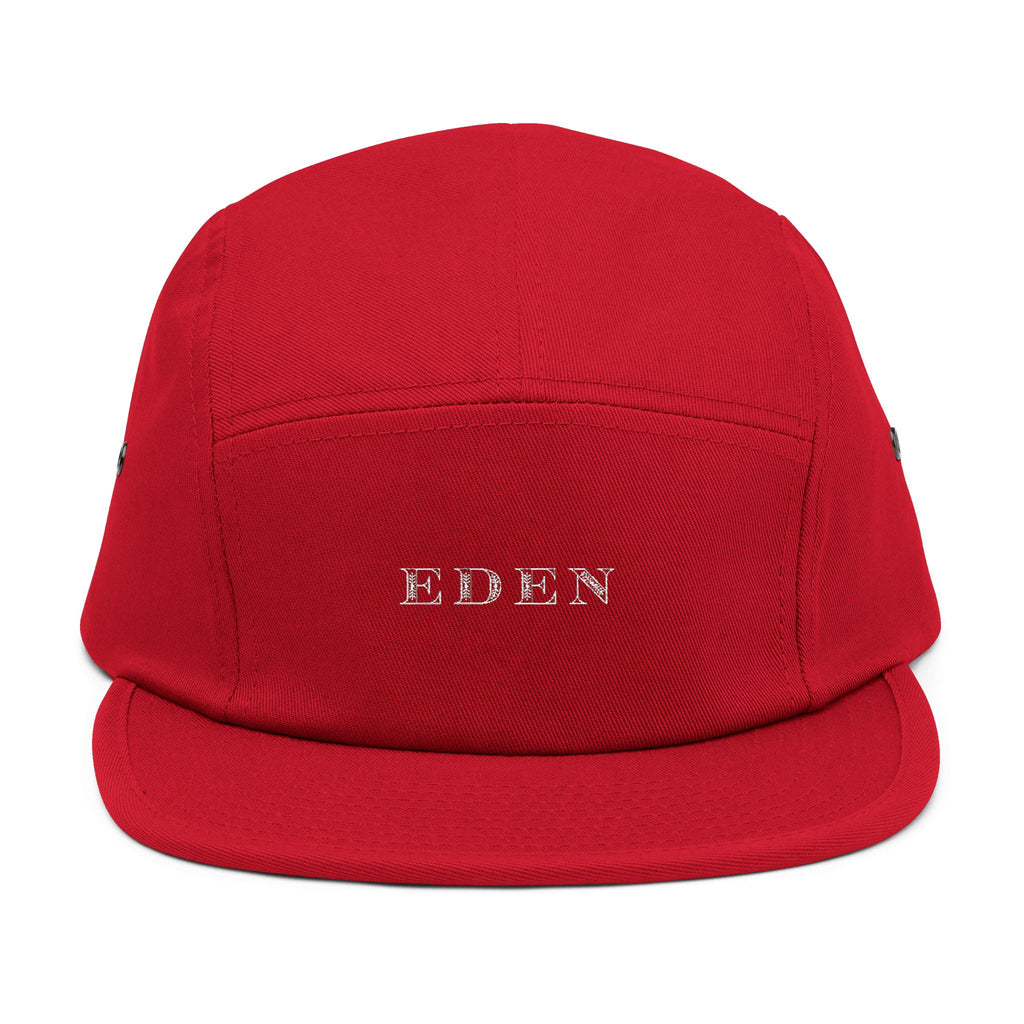 Embroidered  'Eden' —   5-Panel Cap