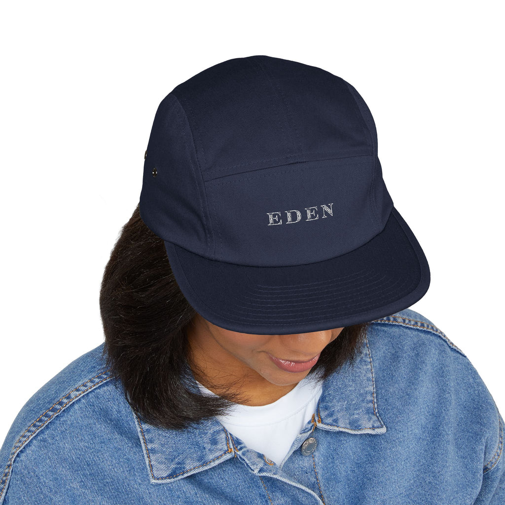 Embroidered  'Eden' —   5-Panel Cap