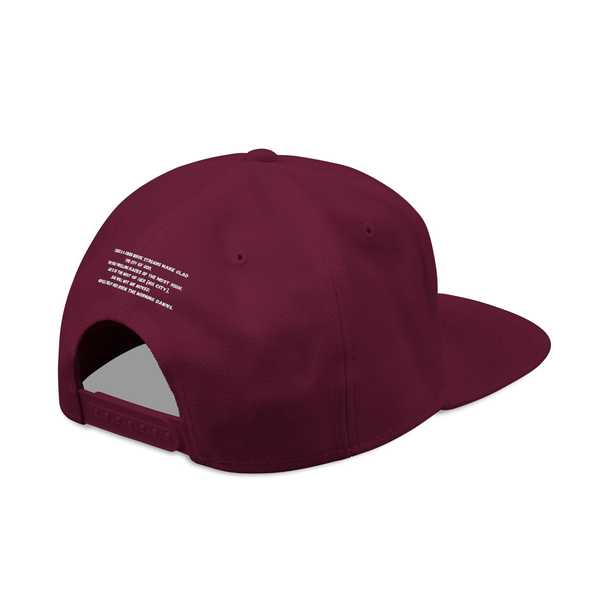 'Eden' Embroidered  — Snapback