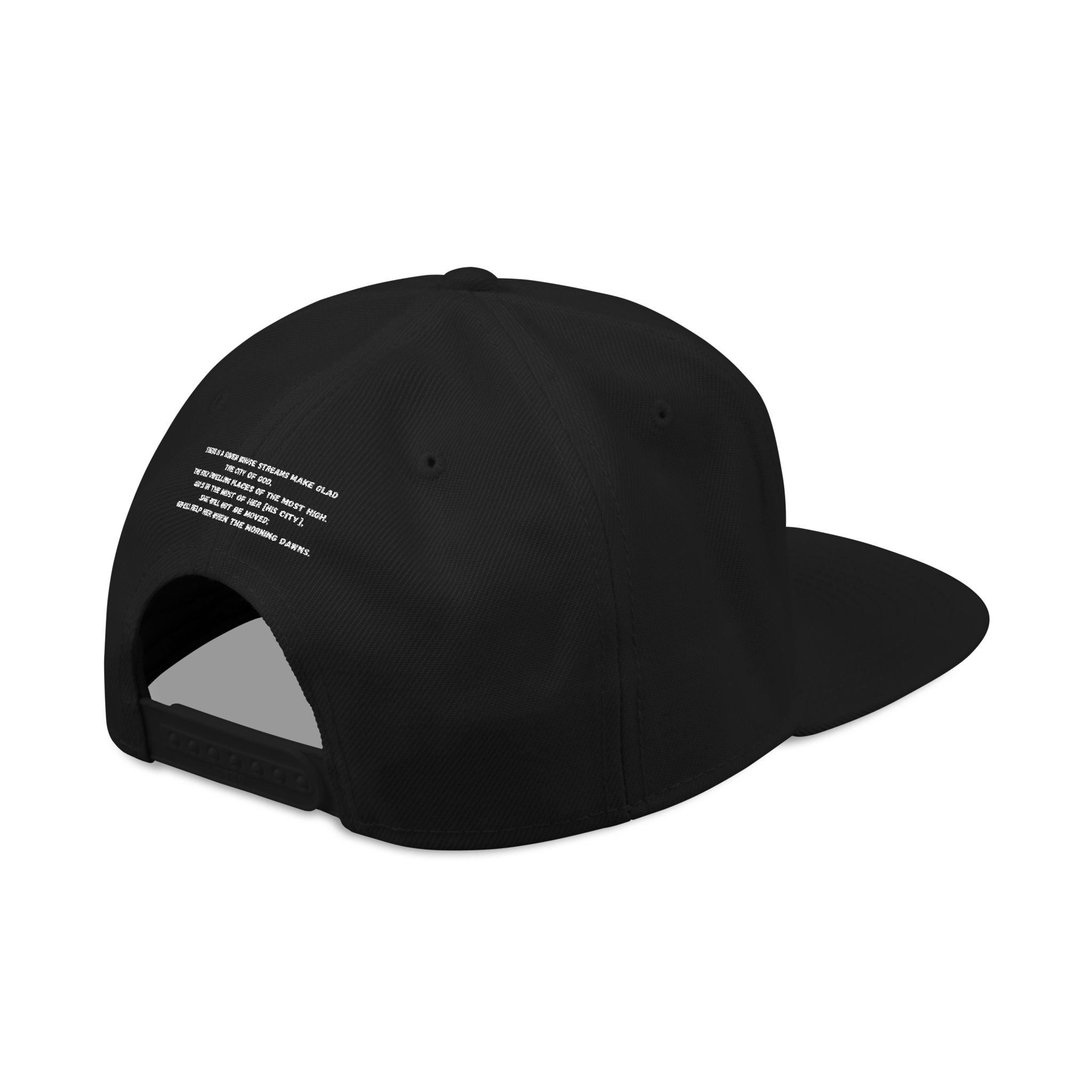 'Eden' Embroidered  — Snapback