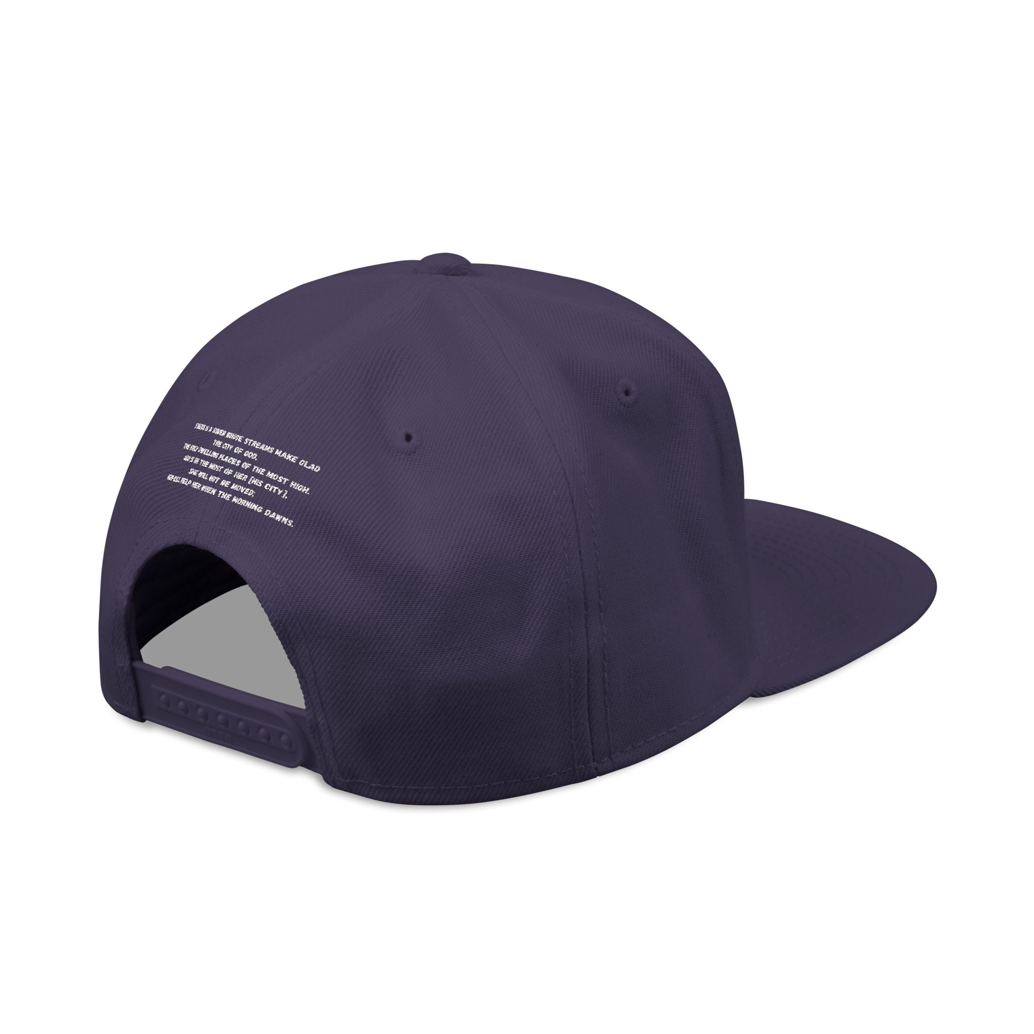 'Eden' Embroidered  — Snapback