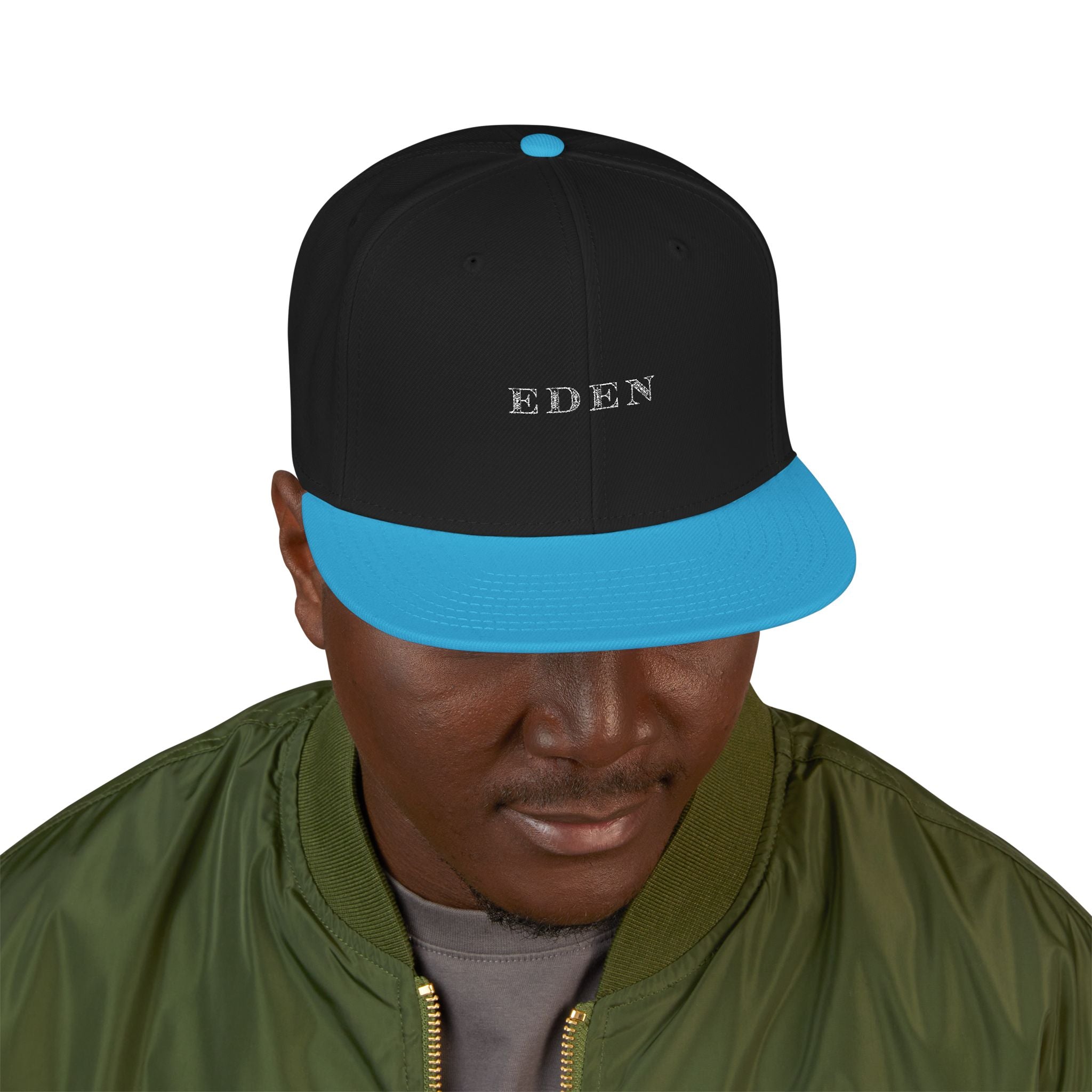 'Eden' Embroidered  — Snapback
