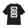 'GOD Fights For Me' Oversized Graphic Tee