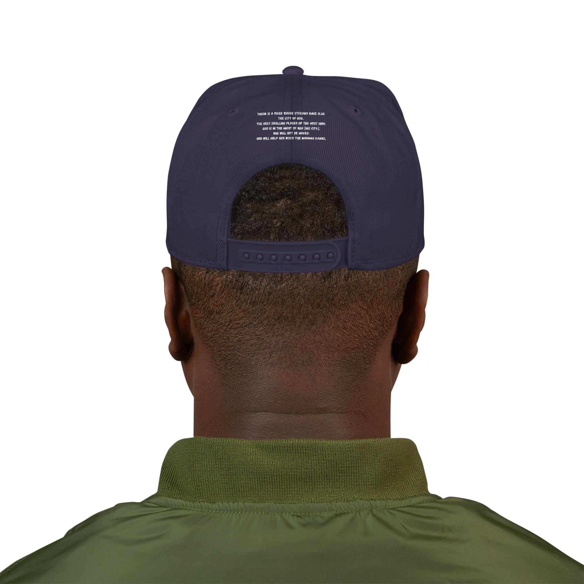 'Eden' Embroidered  — Snapback