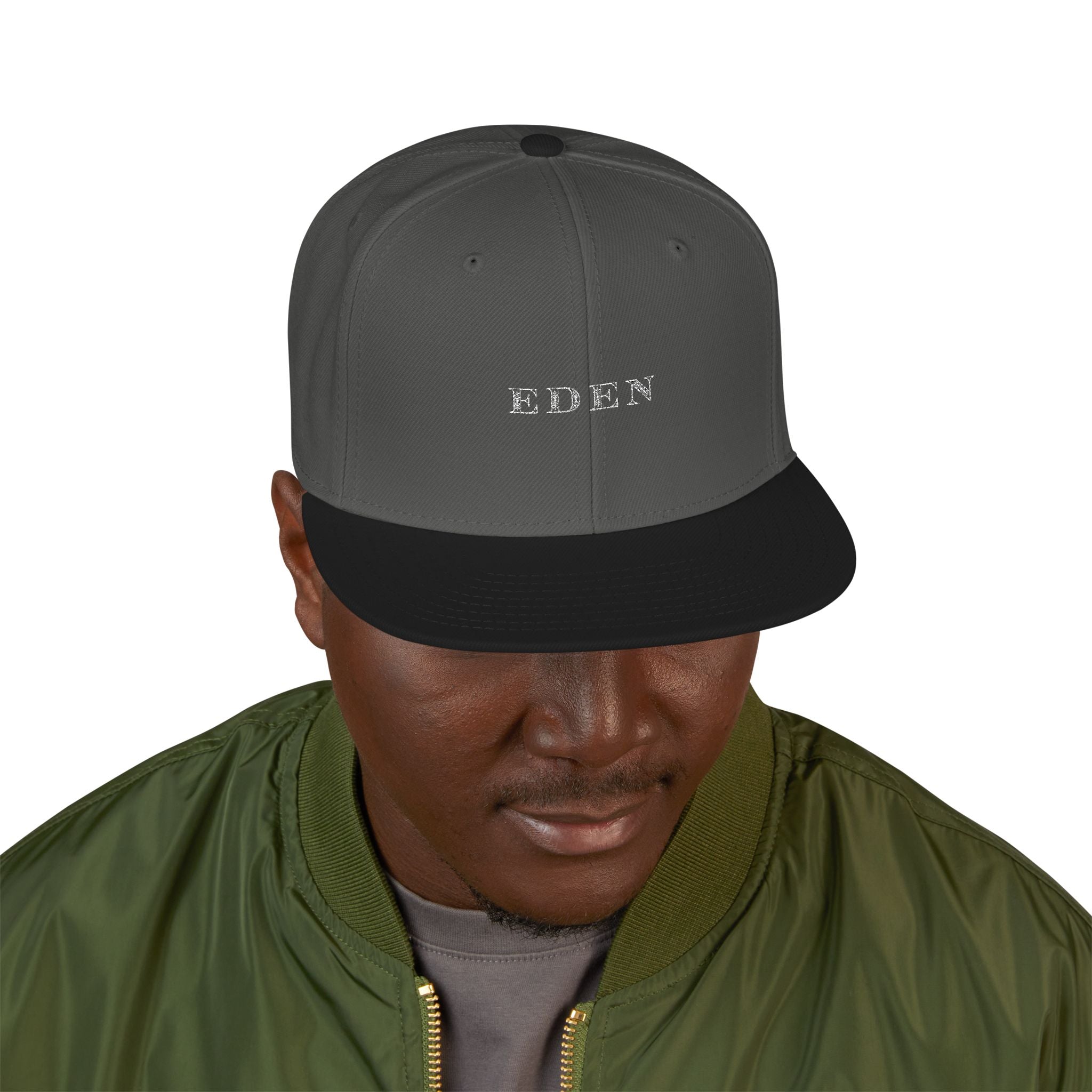 'Eden' Embroidered  — Snapback