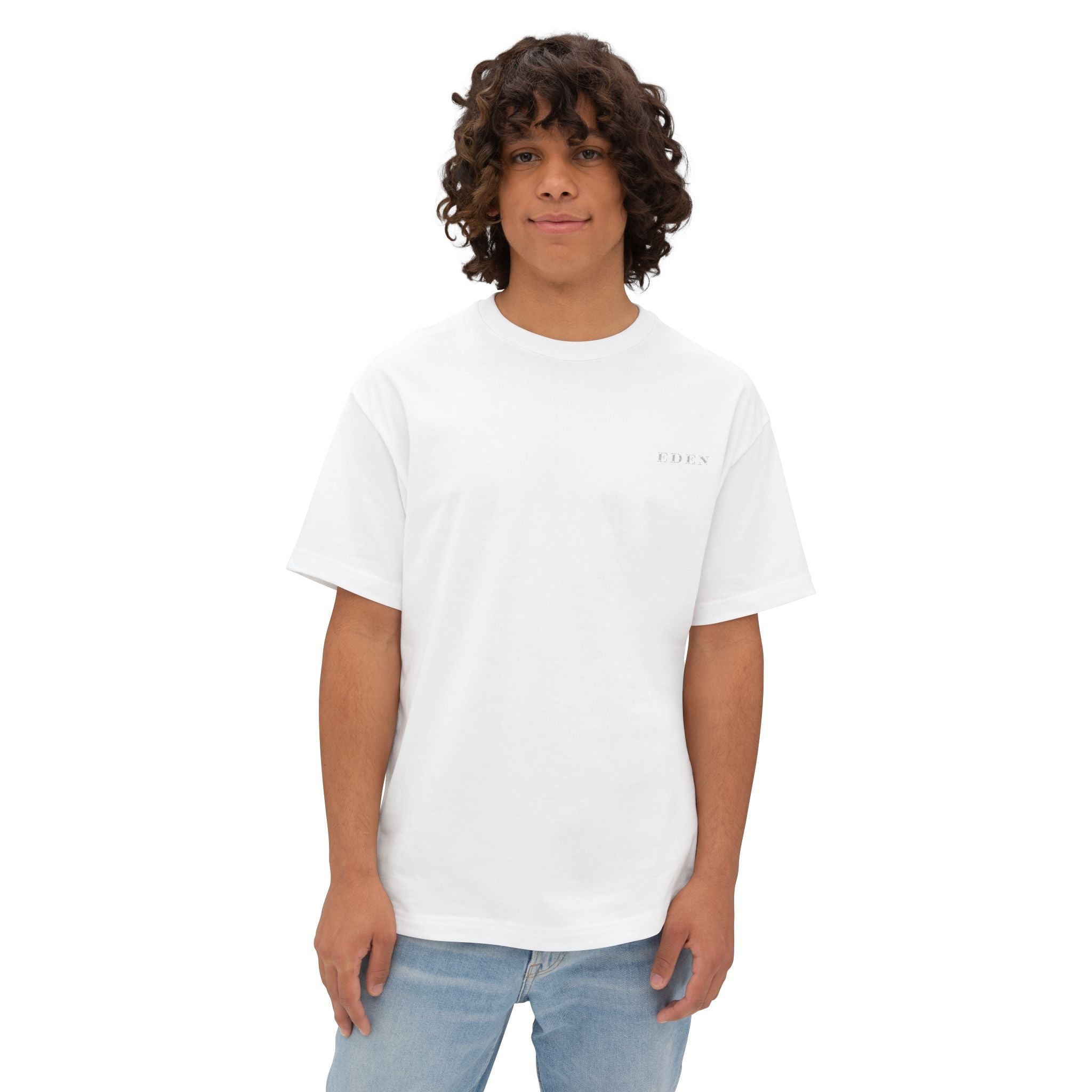 'GOD Fights For Me' Oversized Graphic Tee