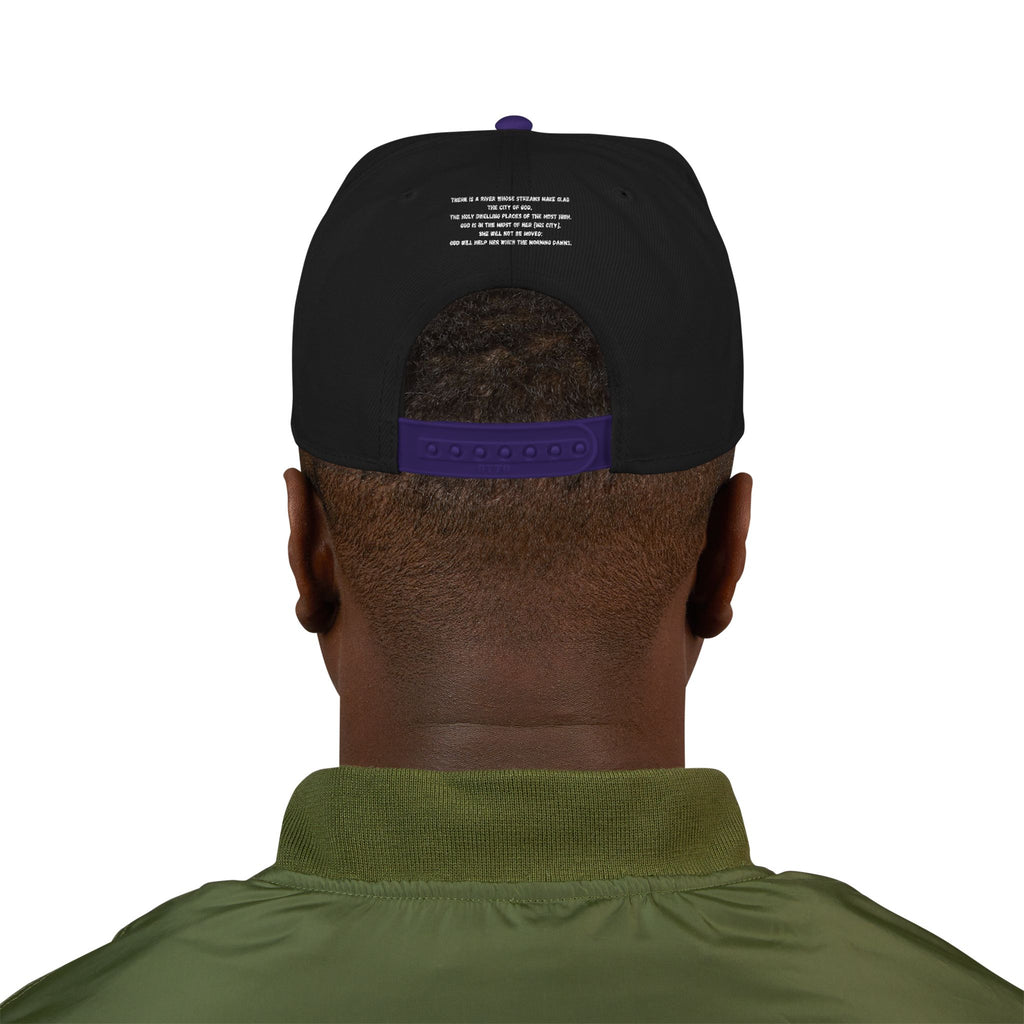 'Eden' Embroidered  — Snapback