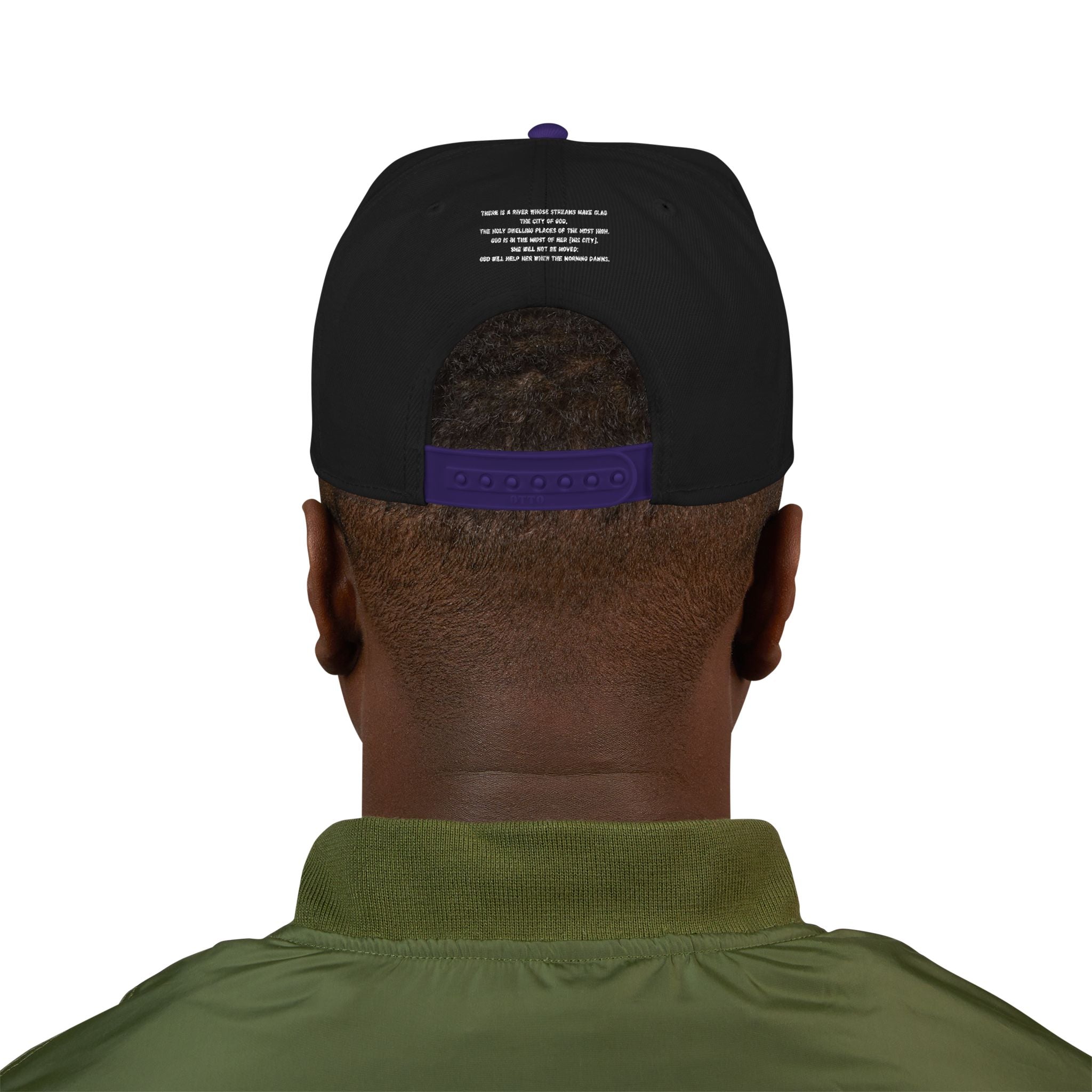 'Eden' Embroidered  — Snapback