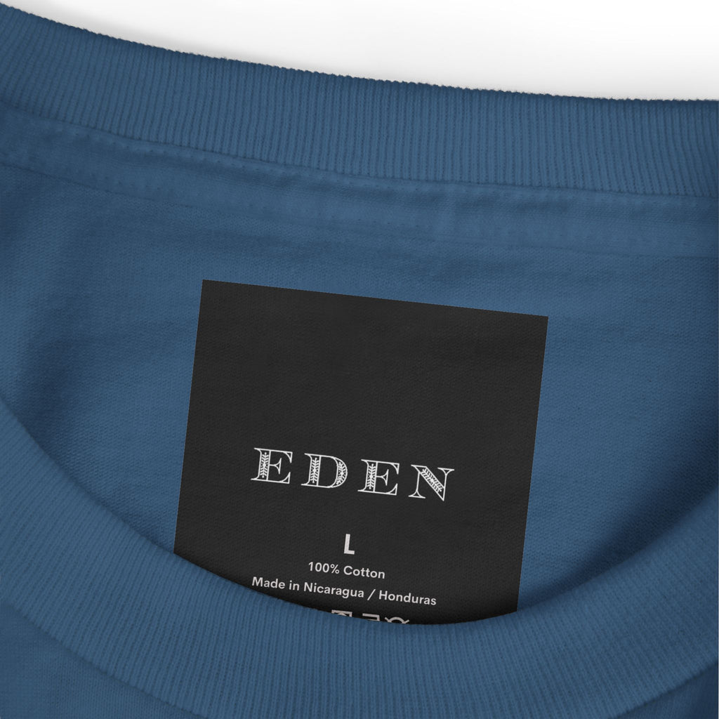 Eden Minimalist Garment-Dyed Cotton Tee