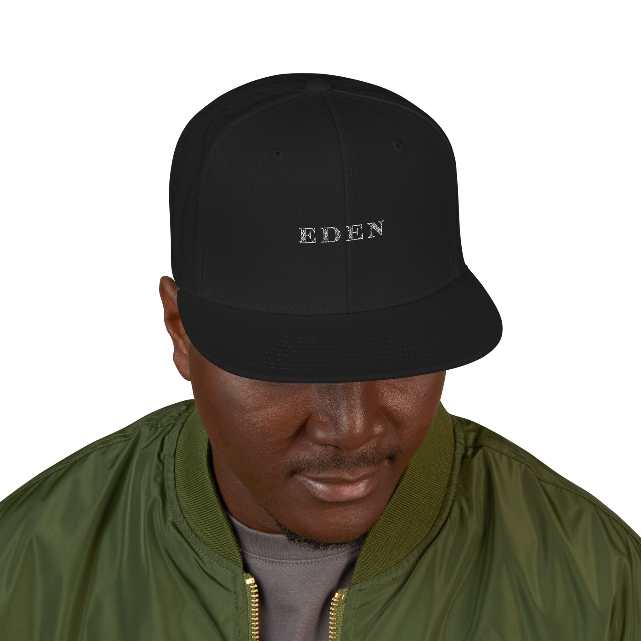 'Eden' Embroidered  — Snapback