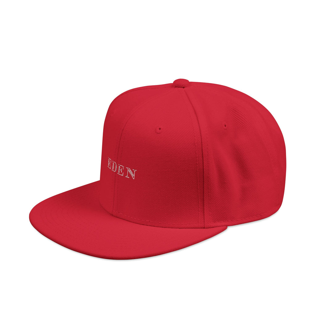 'Eden' Embroidered  — Snapback