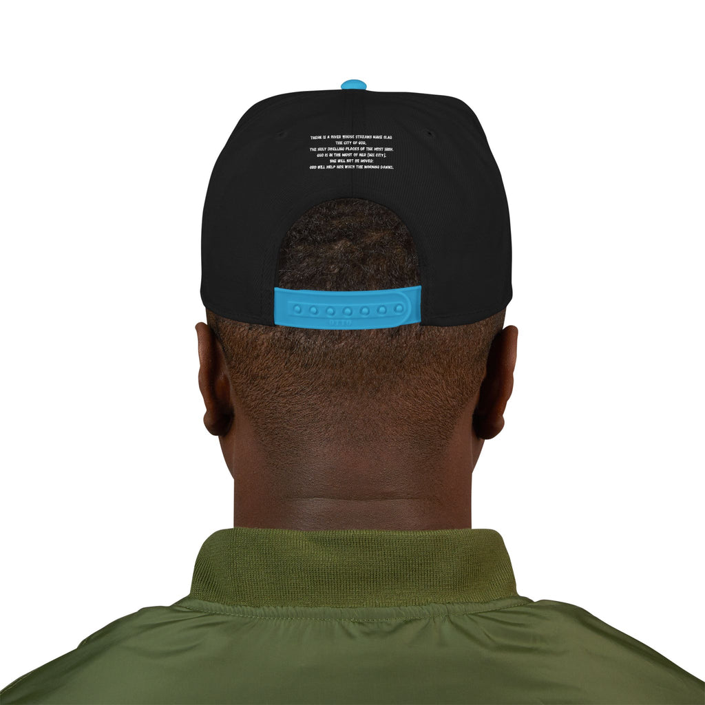 'Eden' Embroidered  — Snapback