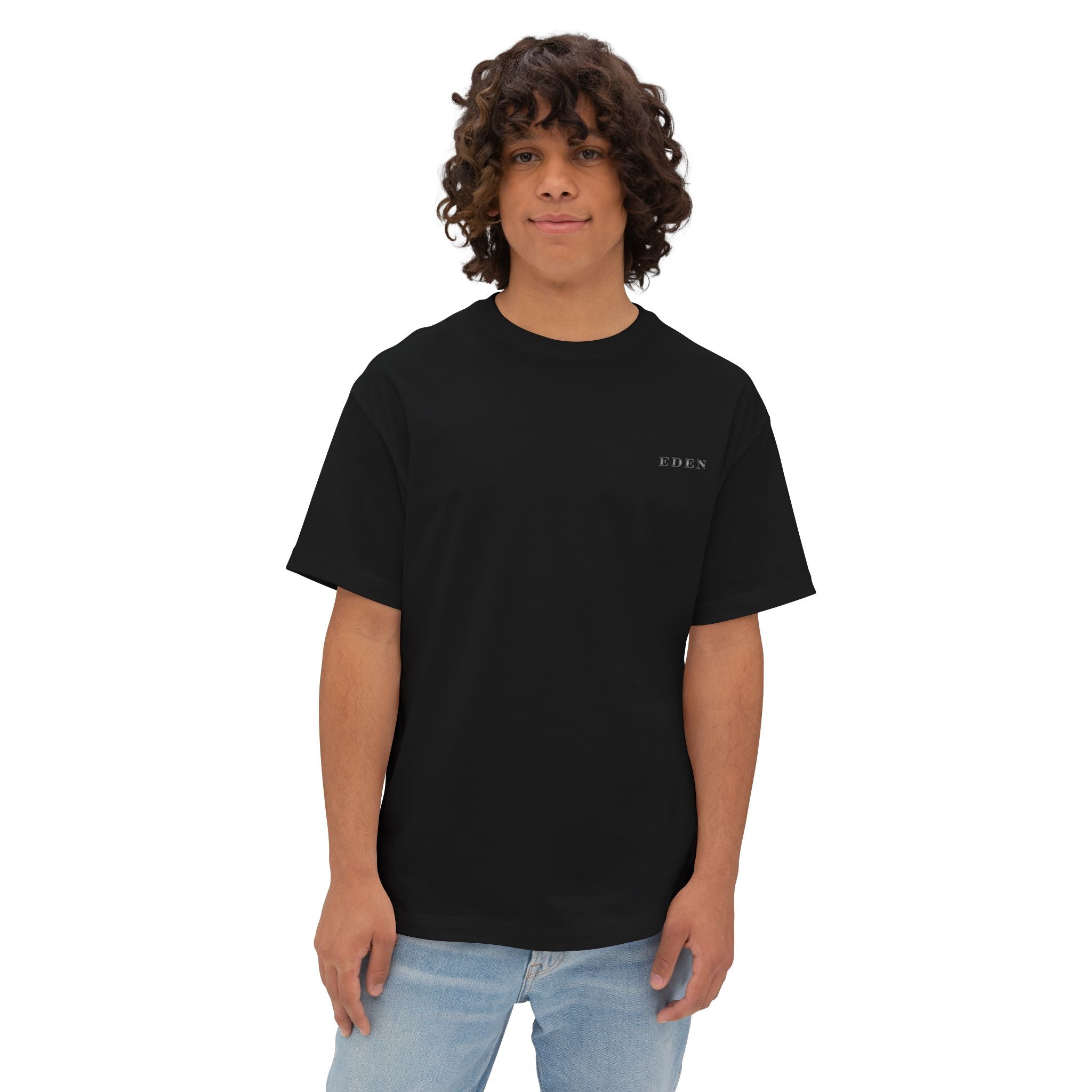 'GOD Fights For Me' Oversized Graphic Tee