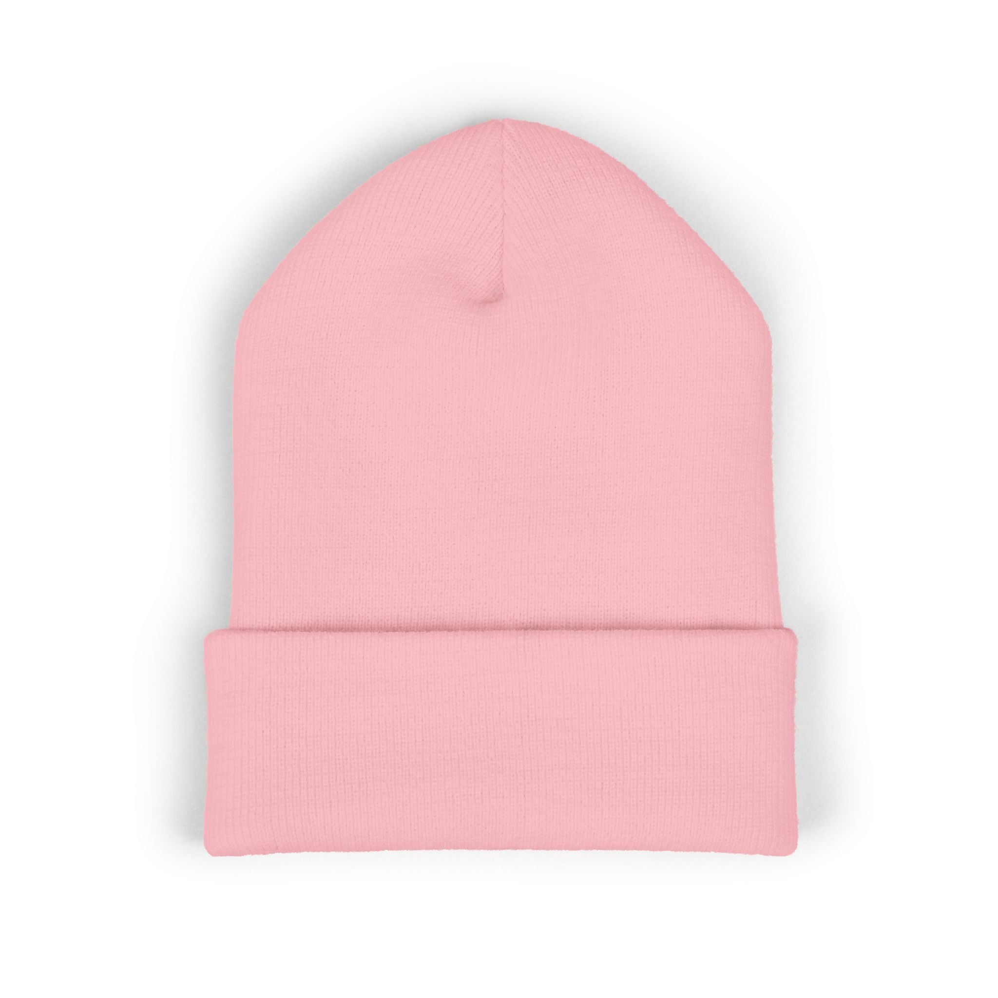 Minimal Knit Winter Hat —  Embroidered 'EDEN'