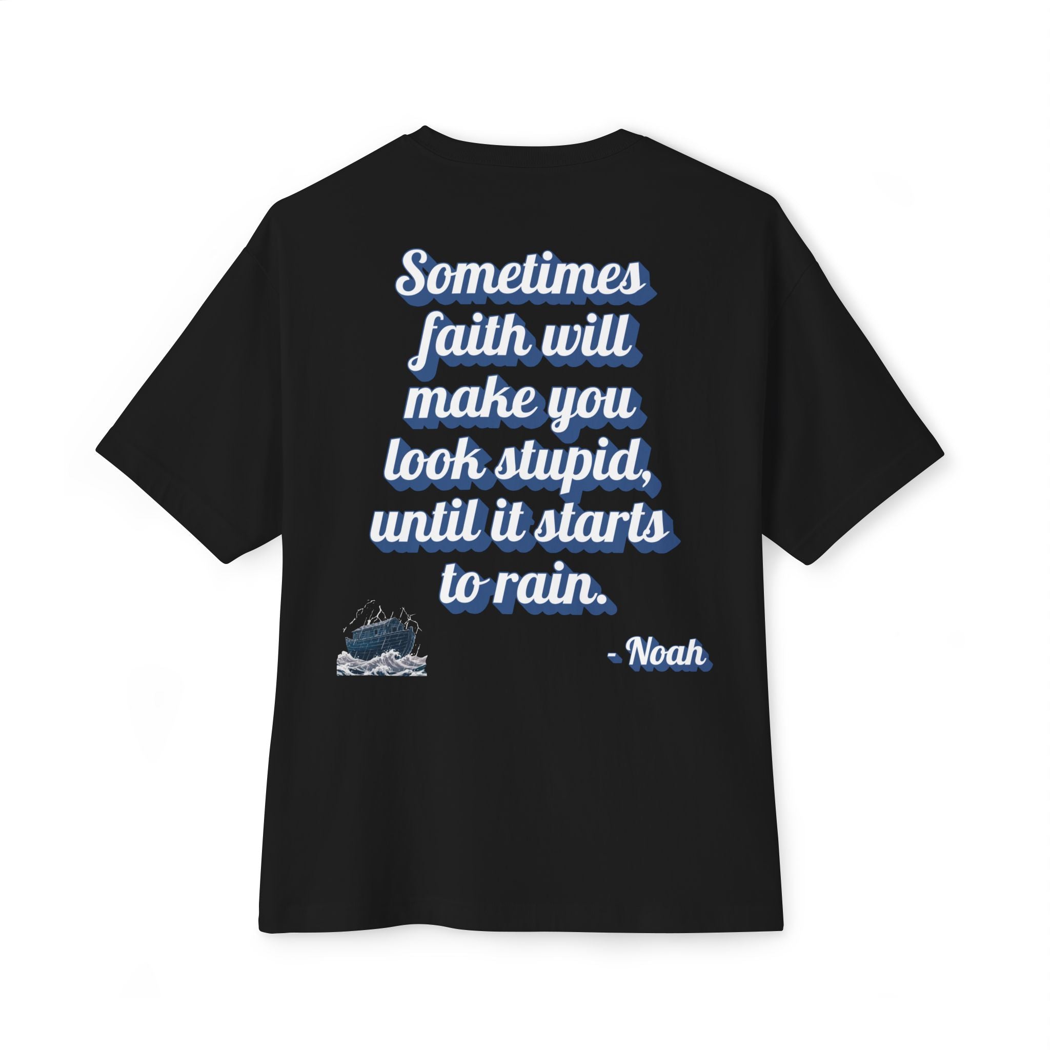 Just Believe – Unisex Oversized Christian Tee | Eden