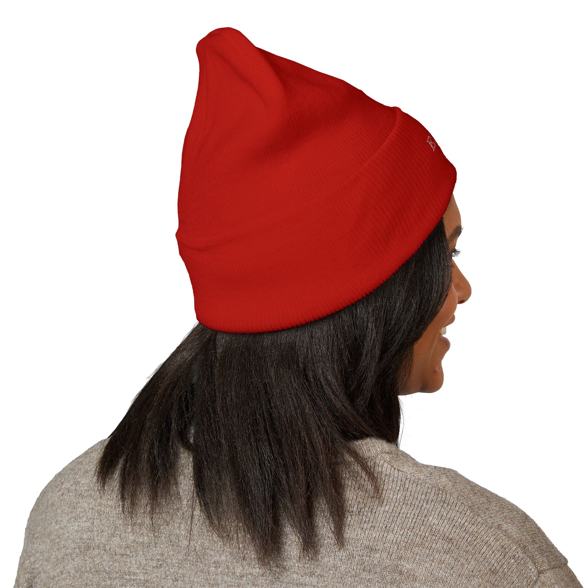Knit Winter Hat  — Embroidered 'EDEN'
